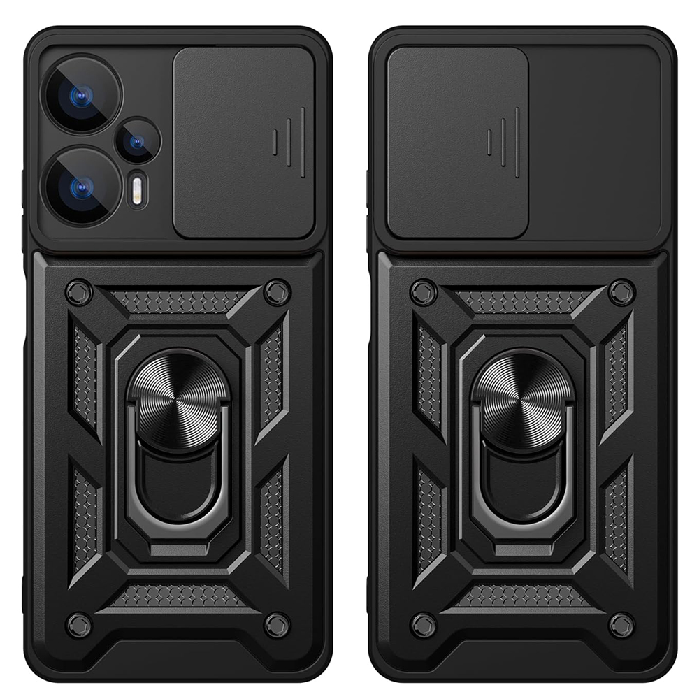 Techsuit suojakuori CamGuard Realme GT 6/GT 6T - musta