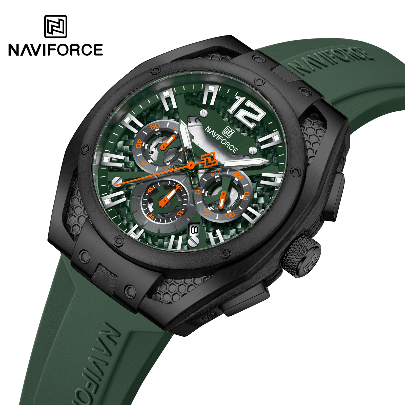 Kello NAVIFORCE MA-38609 - Musta