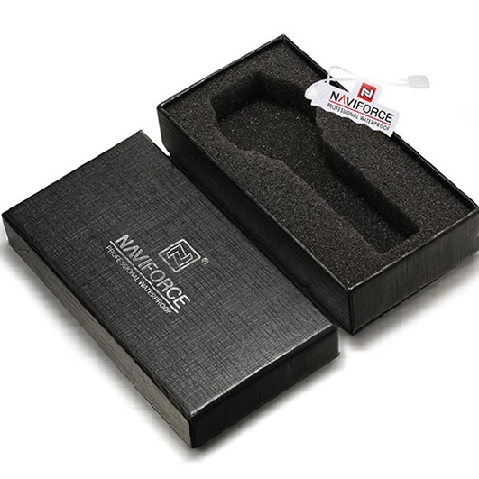Kello NAVIFORCE GE-2836 - Musta / Hopea