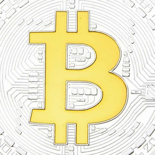 Keräilykolikko Bitcoin - Hopeoitu / Kulta