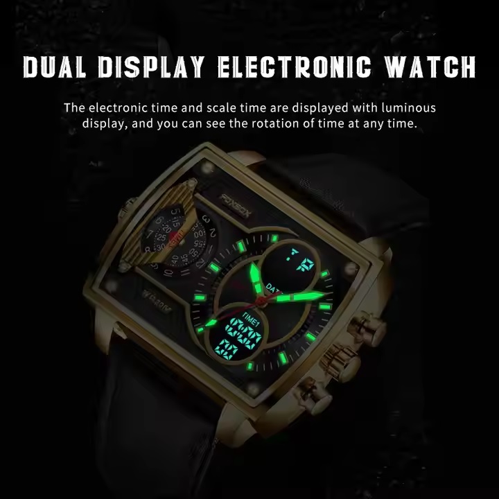 Kello FOXBOX RE-34952 - Kulta