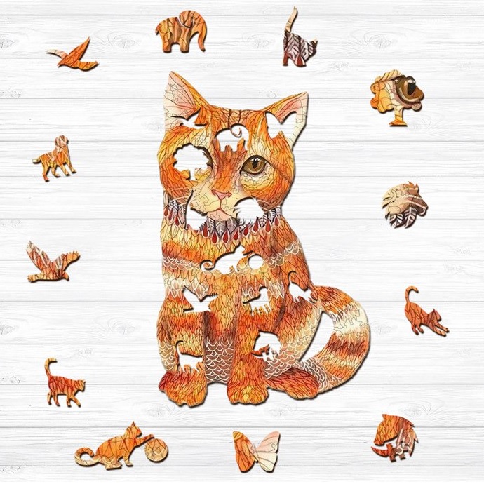 Puinen palapeli - Katze/L