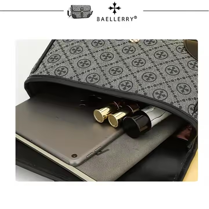 Käsilaukku Baellerry RE-36227 - Ruskea / Valkoinen