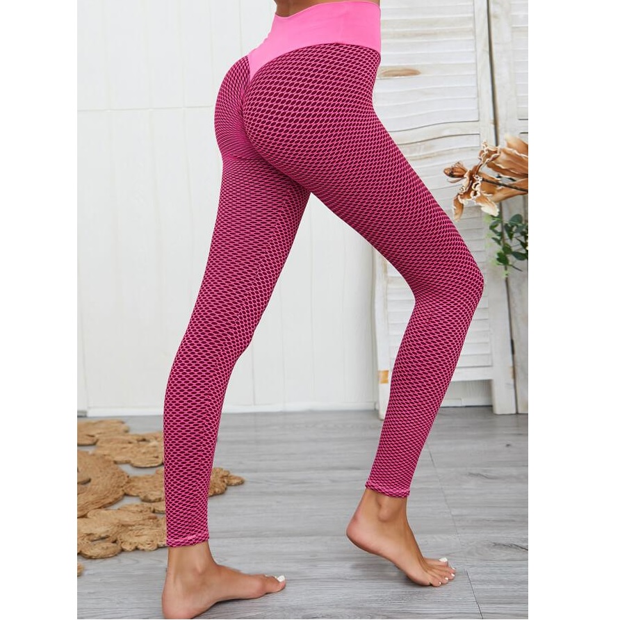 Push Up leggingsit HO-24895 - Vaaleanpunainen / S