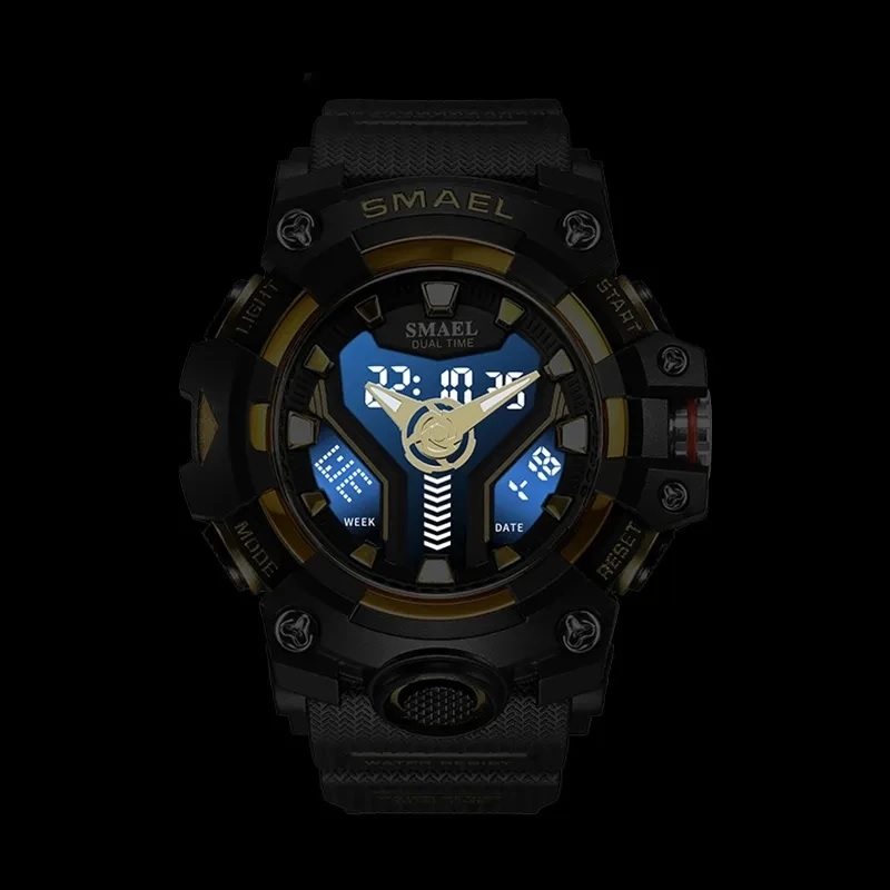 Kello SMAEL FL-29471 - Musta