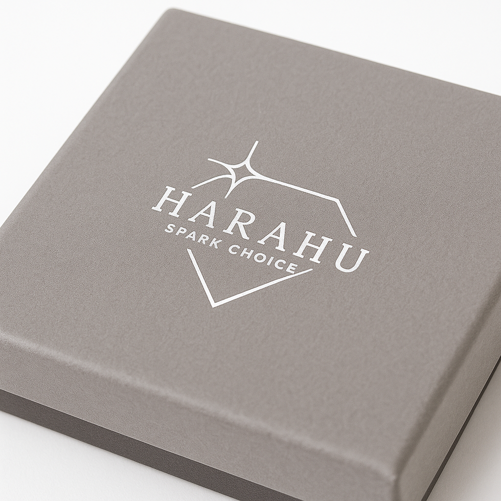 Lahjarasia HARAHU - Harmaa / 9x9cm