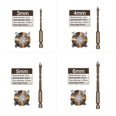 Ristiporanterä - 12 mm
